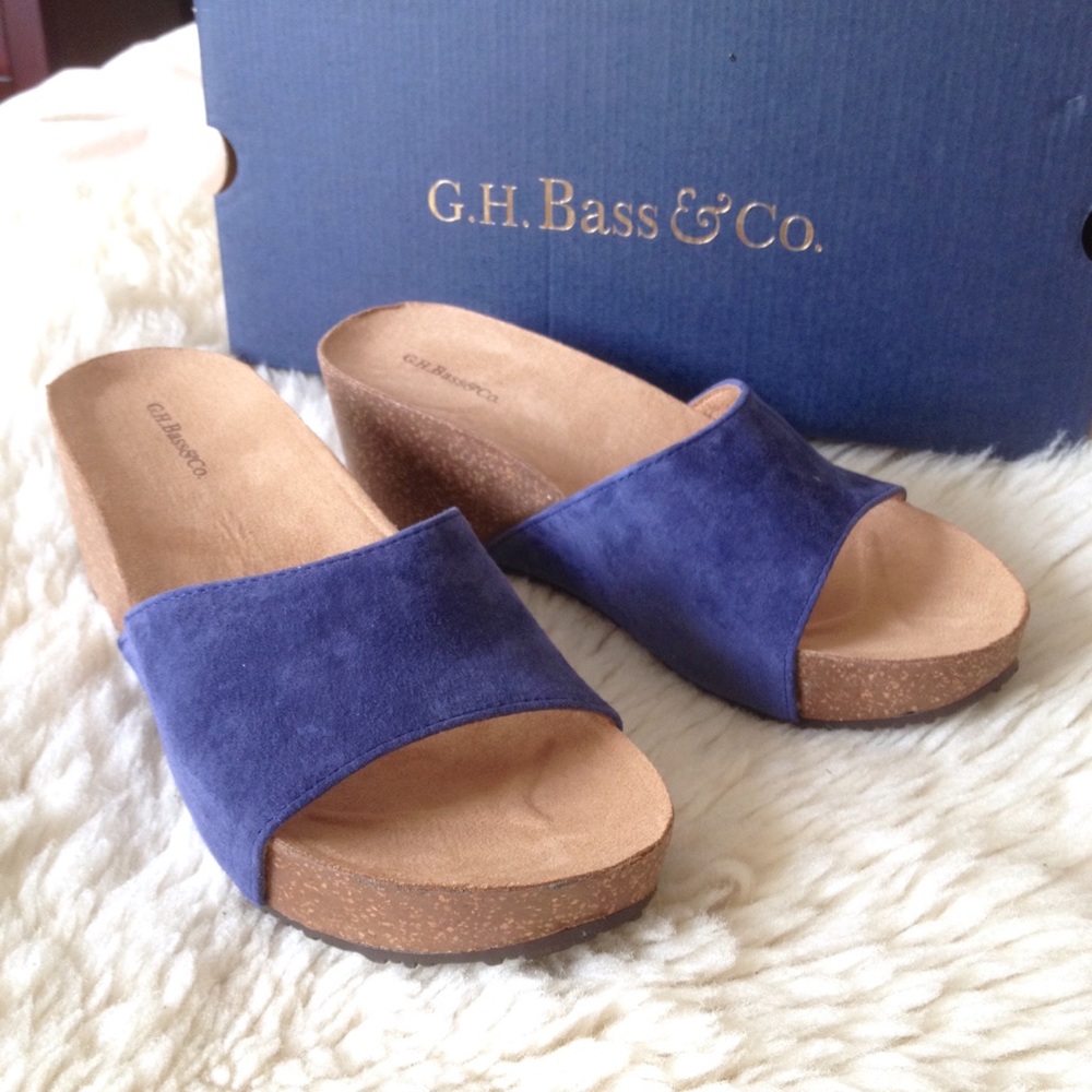 G.H. Bass & Co. wedge sandals